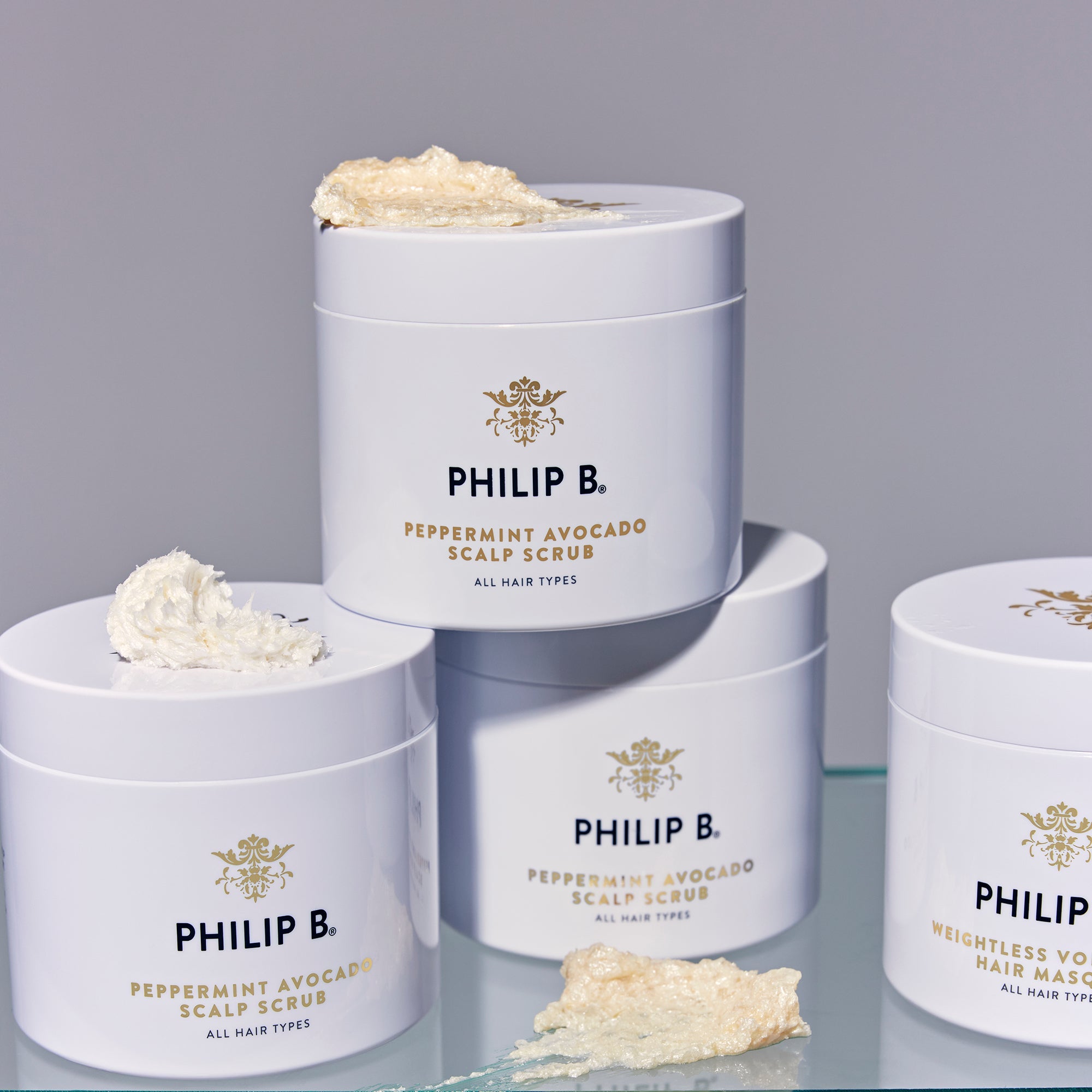 Peppermint Avocado Scalp Scrub