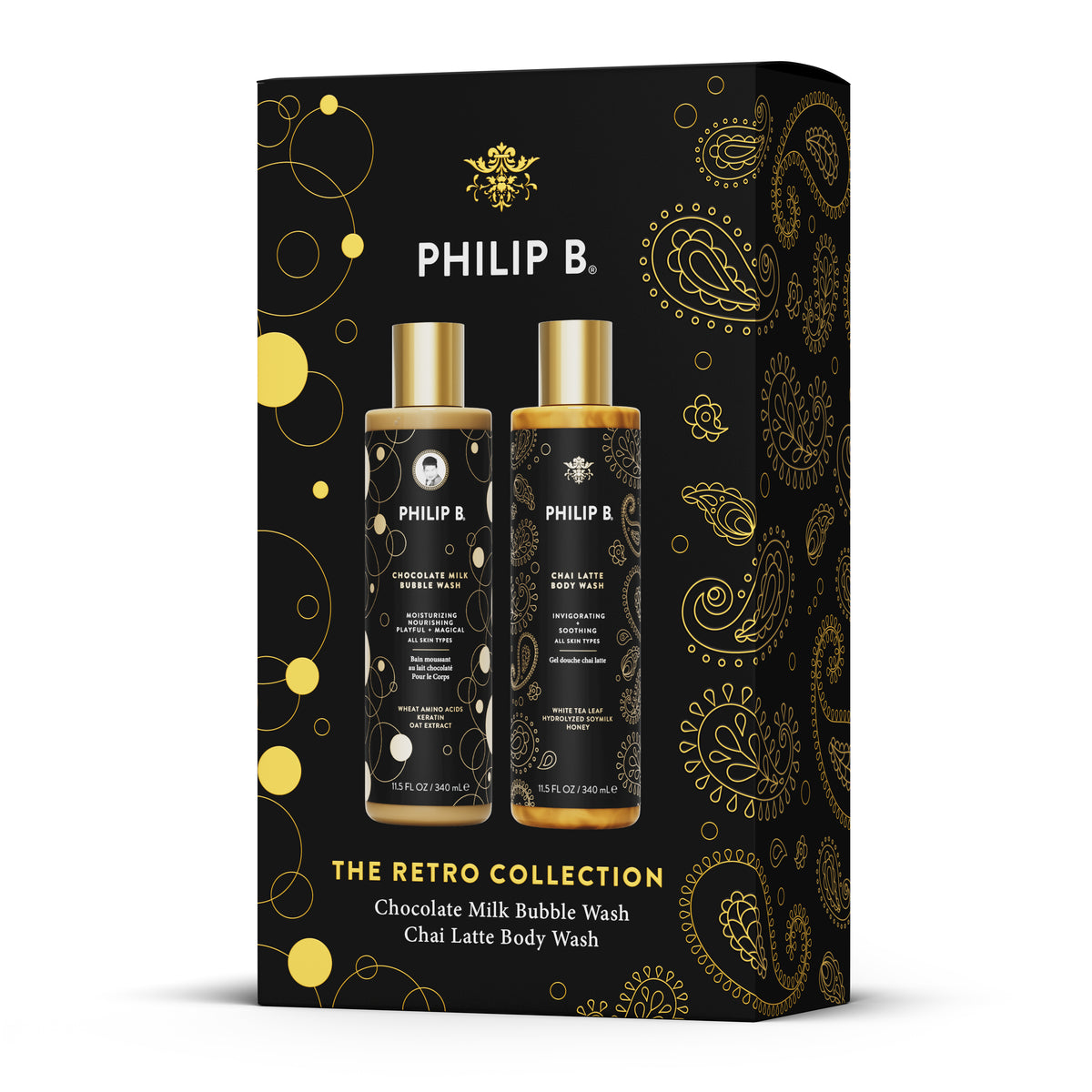COFFRET DUO RETRO COLLECTION BODY WASH 2 X 350ml